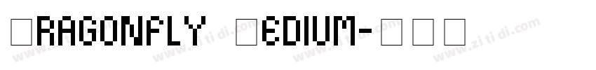 Dragonfly Medium字体转换